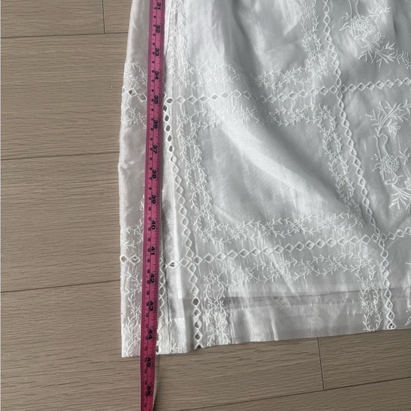Hill House Home The Scarlett Nap Dress XS (NWT) - White Patchwork Organza - Picture 14 of 17